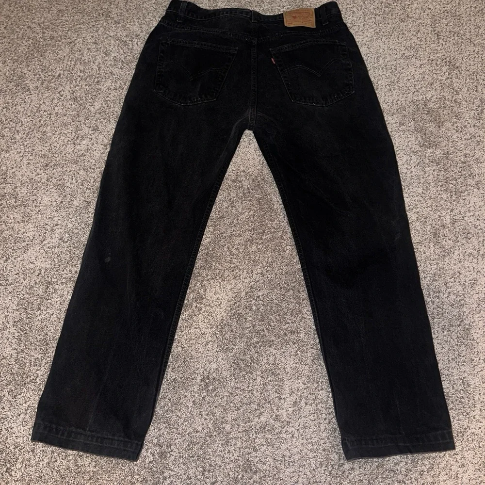 Vtg‎ 90s Levi's 505 Men's W40 Regular Fit Straight Leg Jeans Black Denim Canada